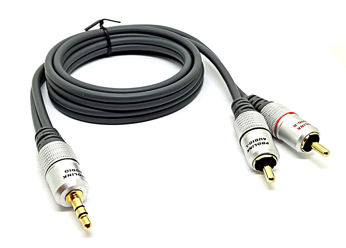 

Przyłącze kabel Chinch 2 Rca Jack 3.5 Prolink 7.5m
