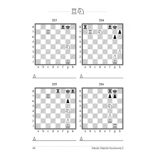 SZACHY.SZKOŁA TAKTYKI SZACHOWEJ. CZ.2 ISBN 9788394283322