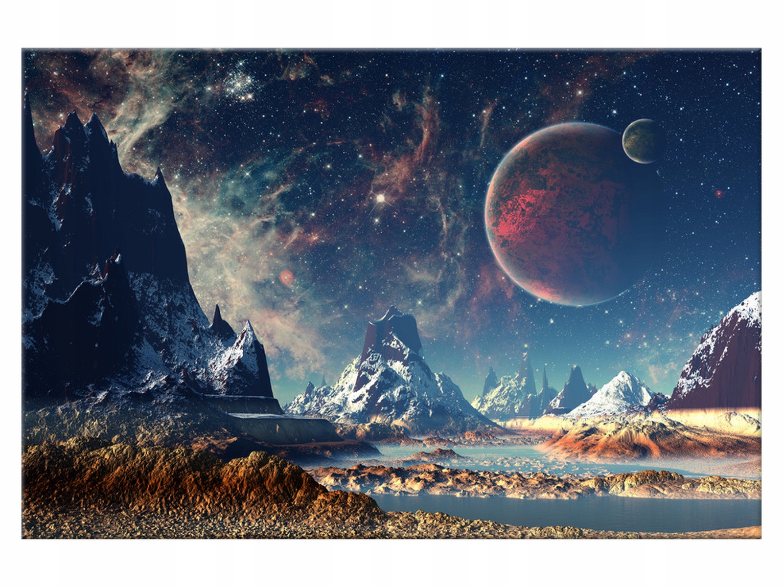 

Obraz Obca planeta 60x40 Pejzaż 2168A_1E ścianę
