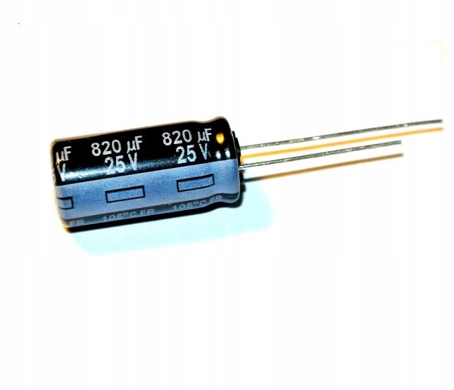 

820uF 25V 105' Low Esr Panasonic Fr _ [3szt] #907