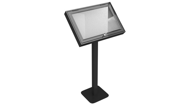 GABLOTA STOJĄCA STOJAK NA MENU ROZMIAR A3 CZARNY Marka inna