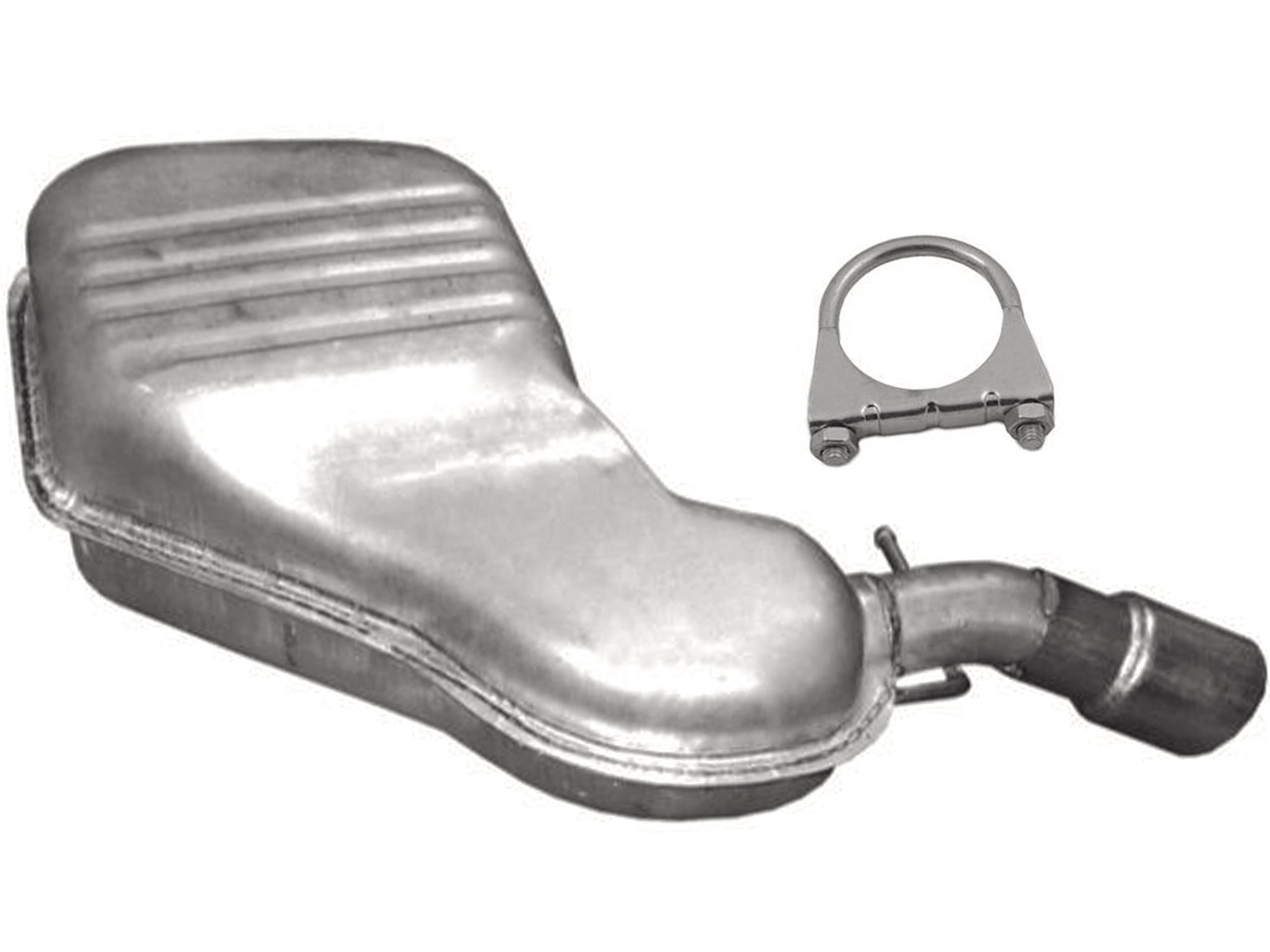 35 - VOLVO V70 кінцевий глушник + хомут