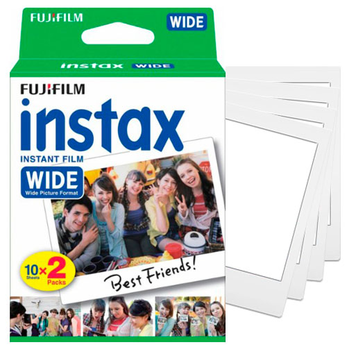 

20x Wkład FujiFilm Instax Wide 300 200 100