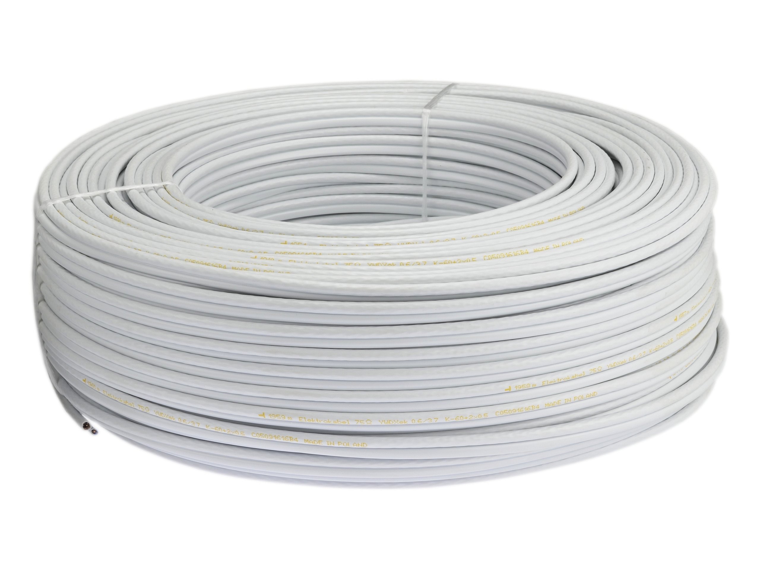

Przewód kabel kamer 75ohm K60 Cctv Monitoring 100m