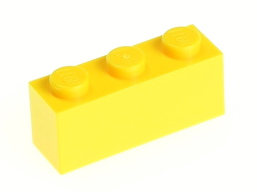 

Lego Klocek zwykły 1x3 3622 żółty - 2 szt.