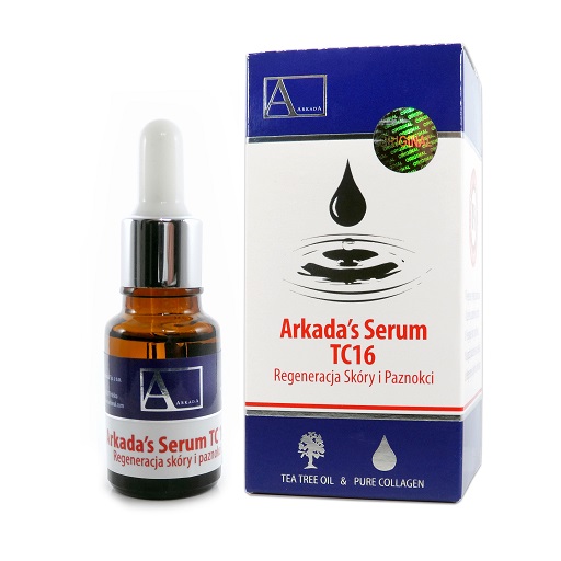 Arkada Serum kolagenowe TC16 Dla paznokci 2 x 11ml Rodzaj serum