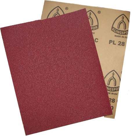 

Papier ścierny 230x280mm Klingspor PL28C #120