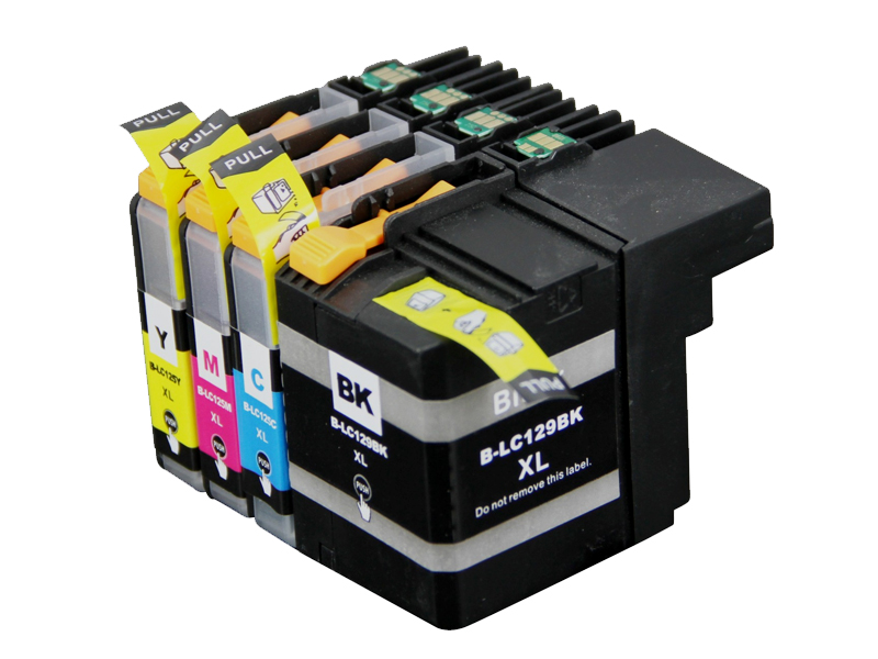 

4x do Brother LC125 LC129 XL MFC-J6520DW MFC-J6720