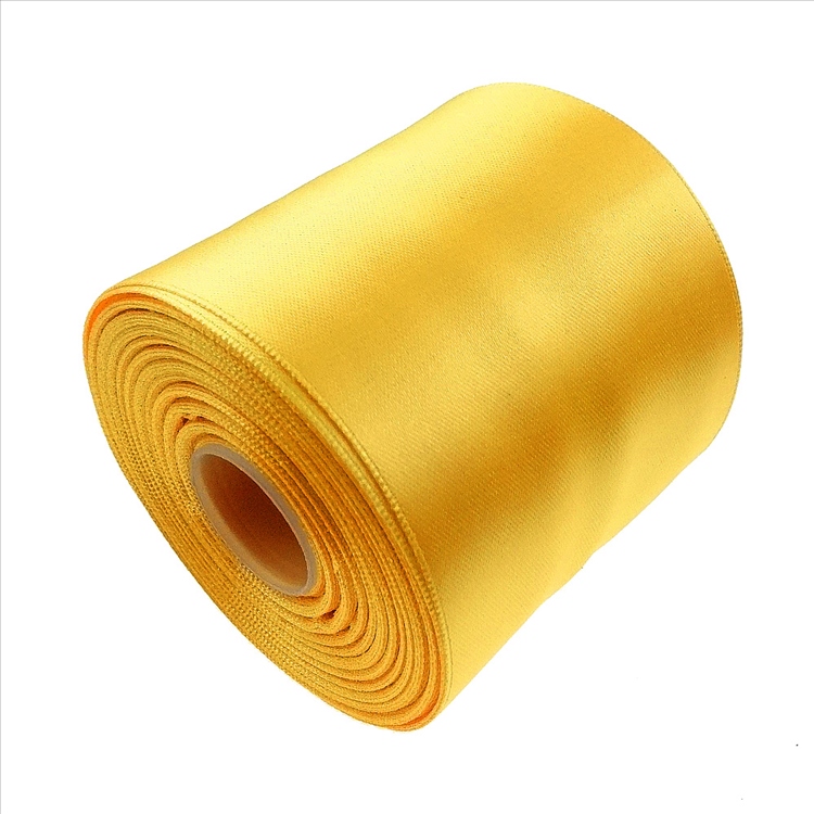 

Wstążka Satynowa 75mm 04LEMON Żółty 22m 1194
