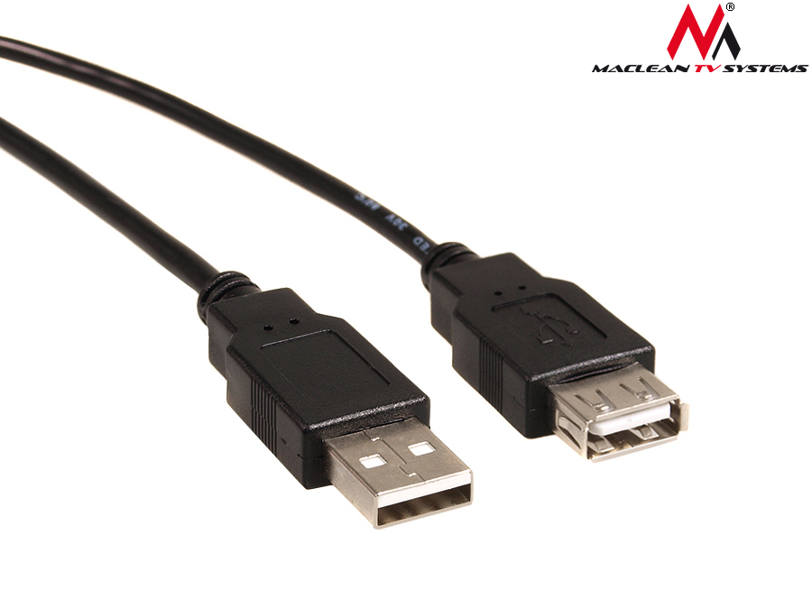 KABEL USB 3m PRZEDŁUŻACZ MĘSKO-ŻEŃSKI A-A USB 2.0 Zastosowanie USB, FireWire