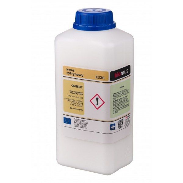 

Kwas kwasek Cytrynowy 1KG Odkamieniacz Biomus