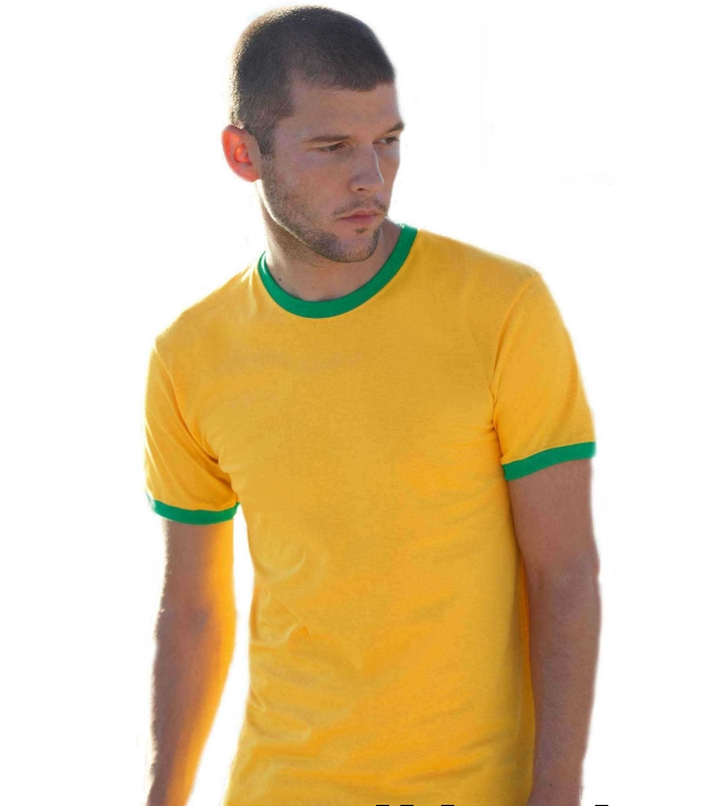 

T-shirt Ringer Koszulka Fruit Of The Loom XXL
