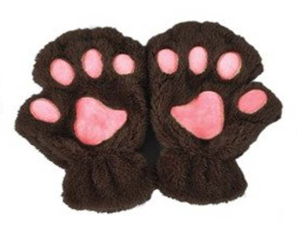 ПЕРЧАТКИ БЕЗ ПАЛЬЦЕВ, МЕДВЕДИ, КОШАЧЬИ ЛАПКИ 5 K