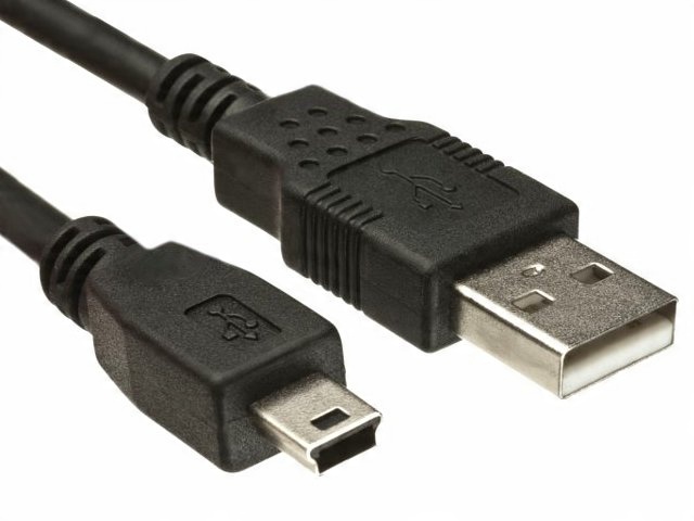 

Kabel Usb wtyk - Mini Usb wtyk Nokia Canon - 1,0m