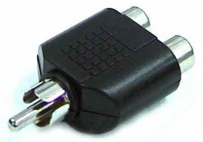 

Przejście wtyk Rca cinch 2* gniazdo RCA(0591