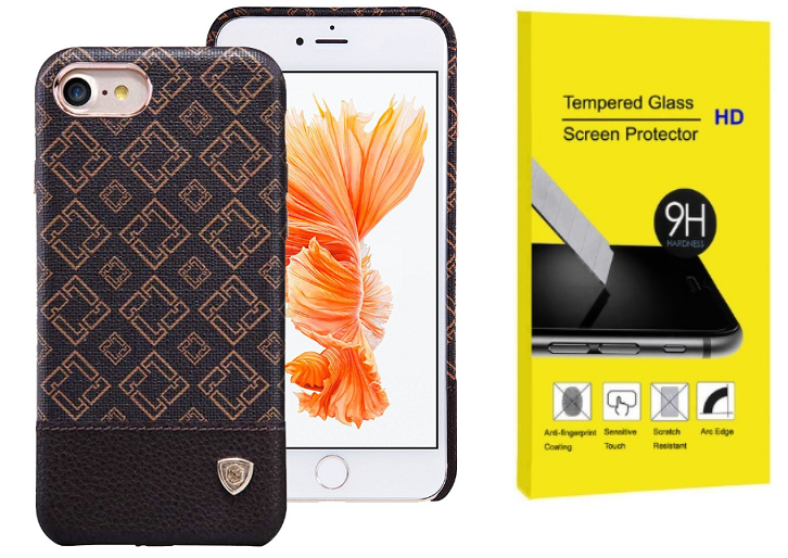 

Org. Etui Nillkin Oger Skóra Do Iphone 7 +szkło 9H