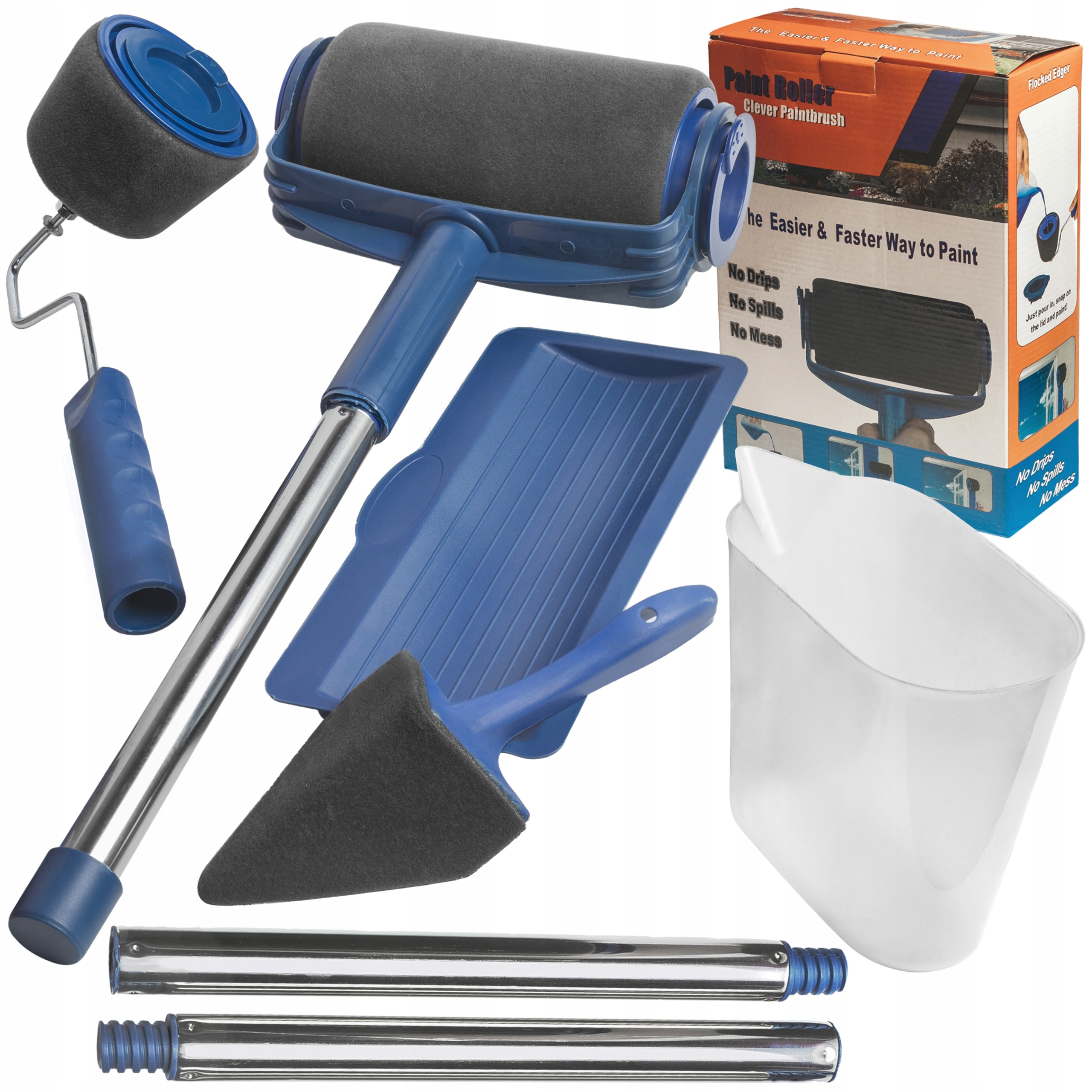 

Zestaw Do Malowania Niekapiący Wałek Paint Roller
