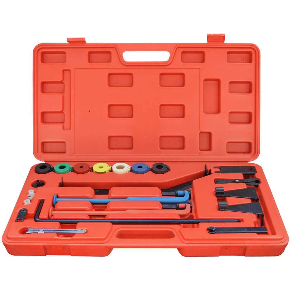 Zestaw sciagaczy Spring Lock w walizce rozpinanie