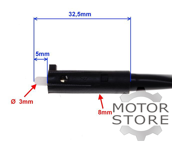 CZUJNIK STOPU HAMULCA LEWY SKUTER 4T SHOTGUN WILGA Producent inny