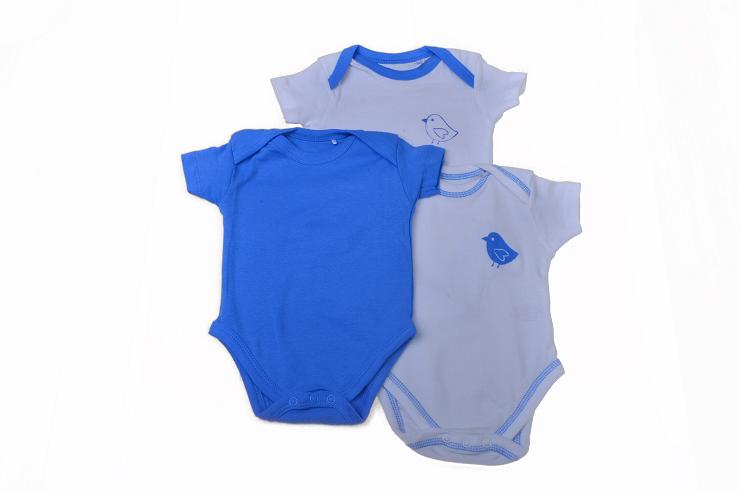 BODY NIEMOWLĘCE KRÓTKI RĘKAW 3 SZT WYPRAWKA 74-80 Marka Inna marka