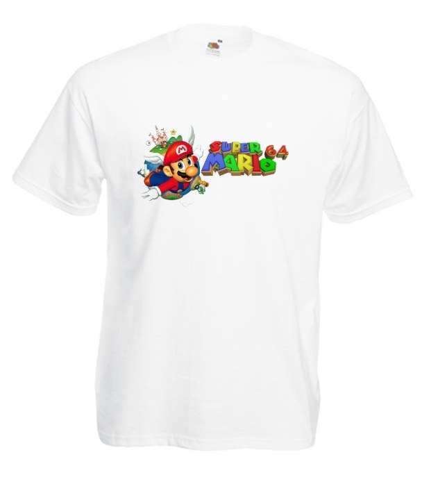 

Koszulka Męska Super Mario Bros Wzory