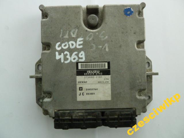 Bedienteil Computer DES MOTORS OPEL VECTRA C 3.0 CDTI