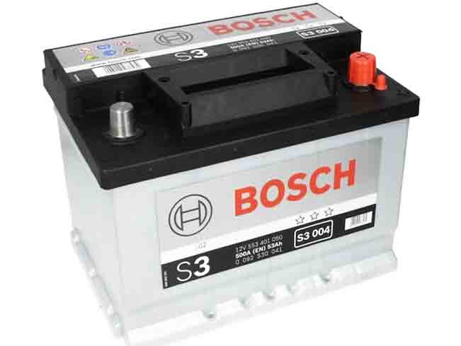 Аккумулятор bosch s3 53 ah 500a новая model