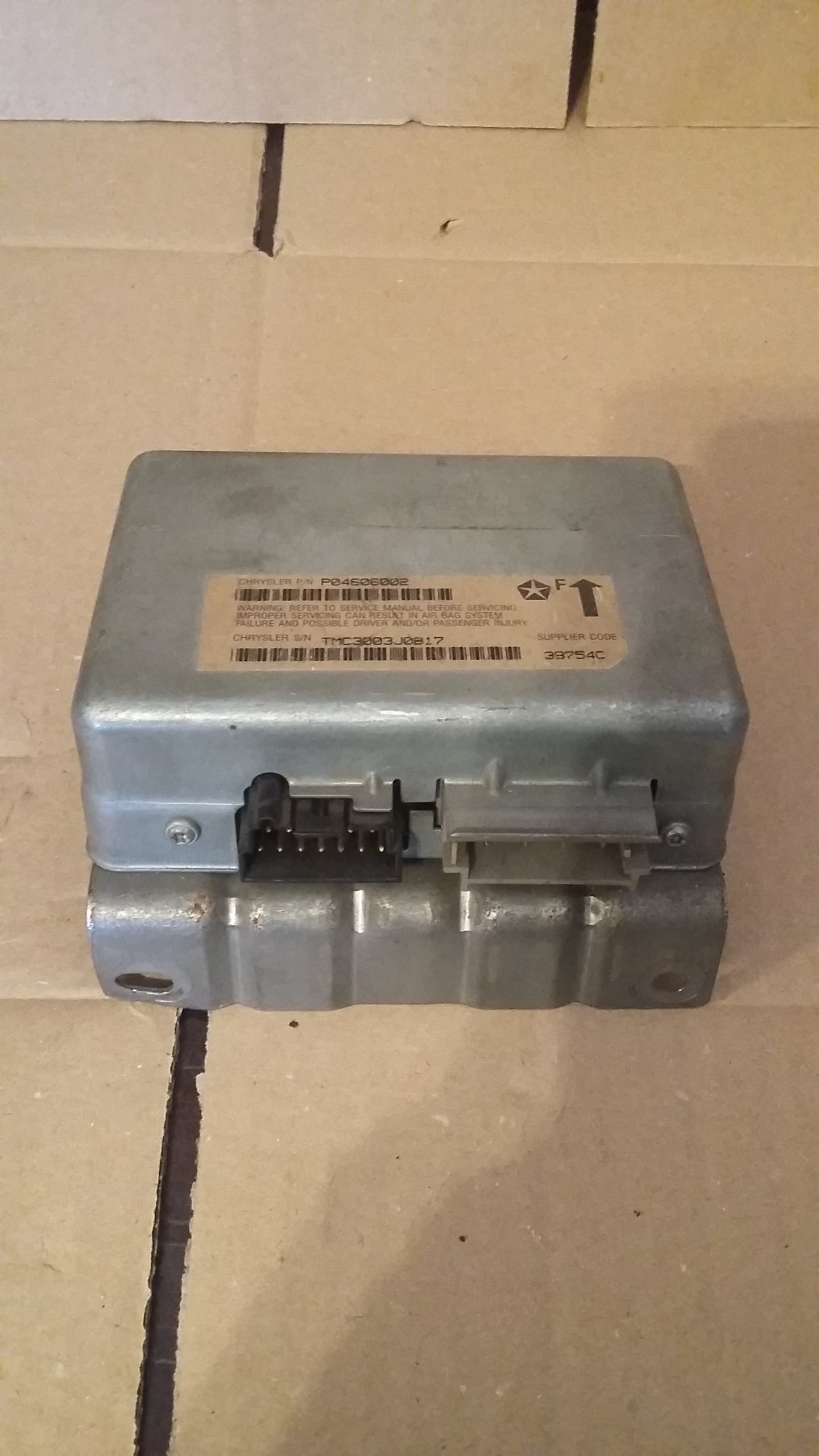 УПРАВЛІННЯ AIRBAG КРАЙСЛЕР ВИЖН P04606002