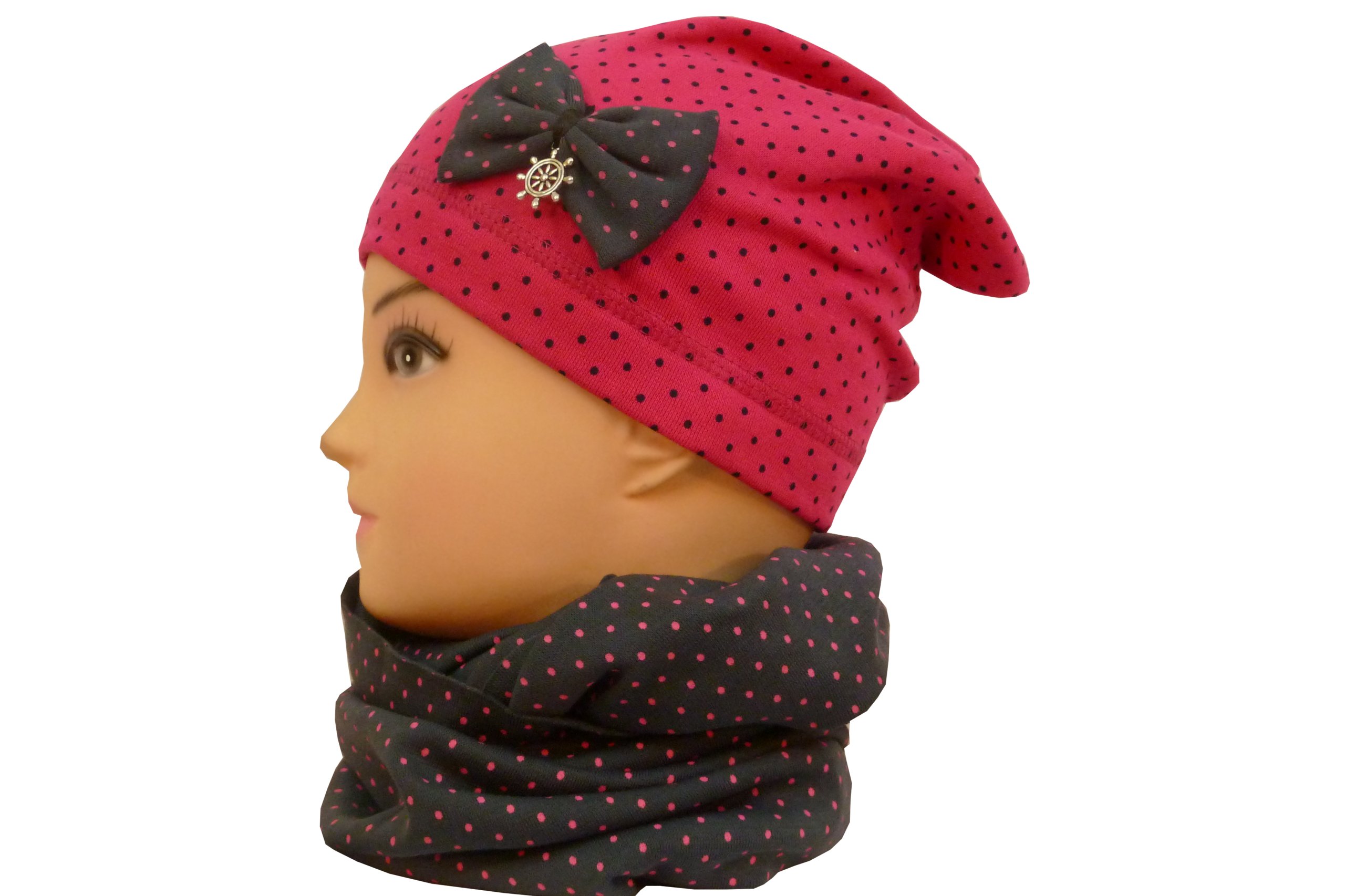 

Czapka + Komin Tuba Komplet Dziecięcy Wiosna 50 54