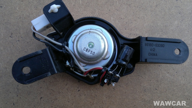 GŁOŚNIK DRZWI PRAWY TYŁ LEXUS IS 220 D IS 250 06- Typ samochodu Samochody osobowe