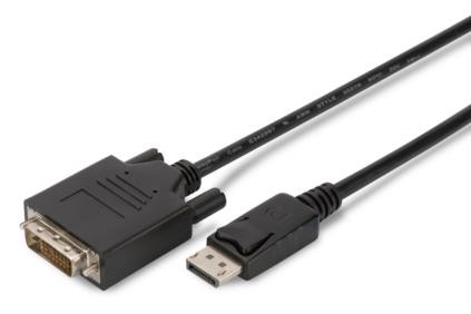 Kabel Display Port- DVI-D 24p. 3m 4K Uhd Dual Link
