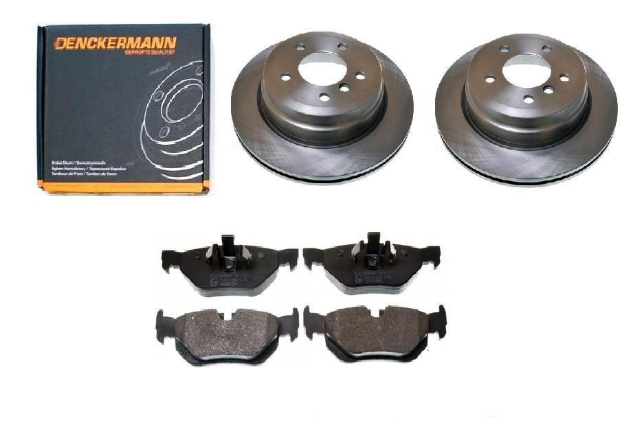 Kotouče Brzdové Destičky Bmw 3 E90 E91 Bmw 1 E81 E87 Zadní 300MM sada. Wentye