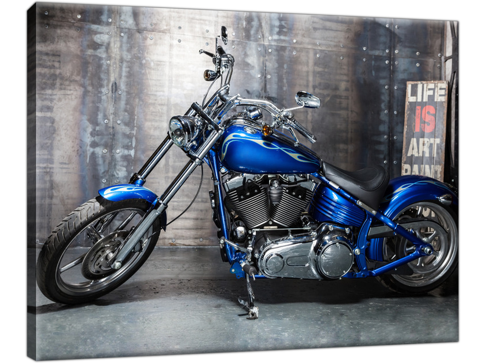 

Motor Motocykl Obraz 40x30 Tryptyk Obrazów Prezent