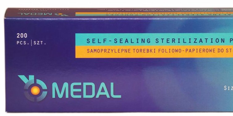 

Medal Torebki Do Sterylizacji 90 x 230mm 200szt