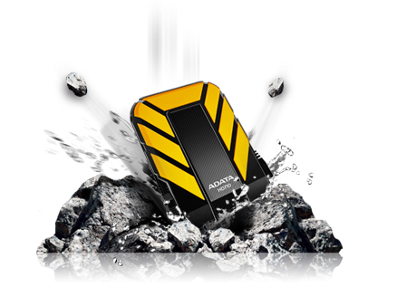 Adata HD710 Usb 3.0 přenosný disk 2TB Gw36m Pancéřové Pouzdro Žluté