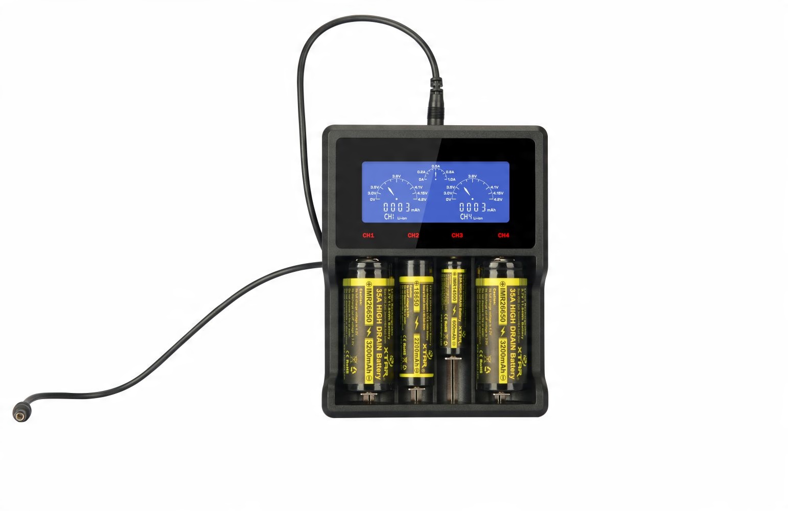 LADOWARKA XTAR VC4 LCD литий-ионный Ni-MH 18650 26650 бренд Everactive