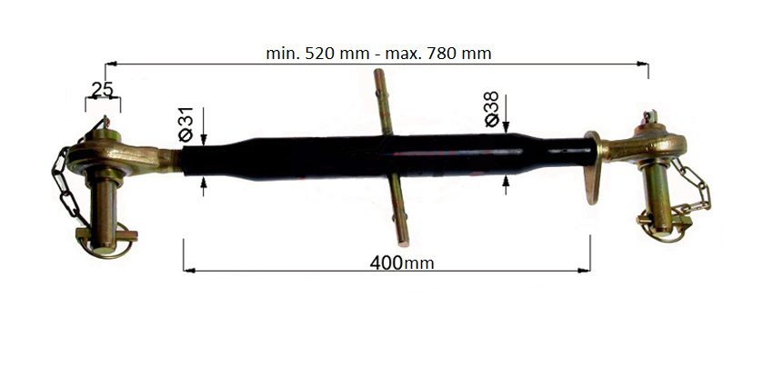 ŁĄCZNIK CENTRALNY CIĘGŁO URSUS C-360 GRATIS! Numer katalogowy części 46650440