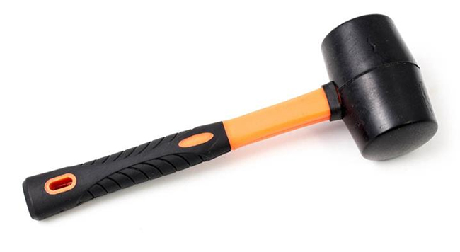 

Młotek Brukarski Gumowy Fiberglass 90mm 910g