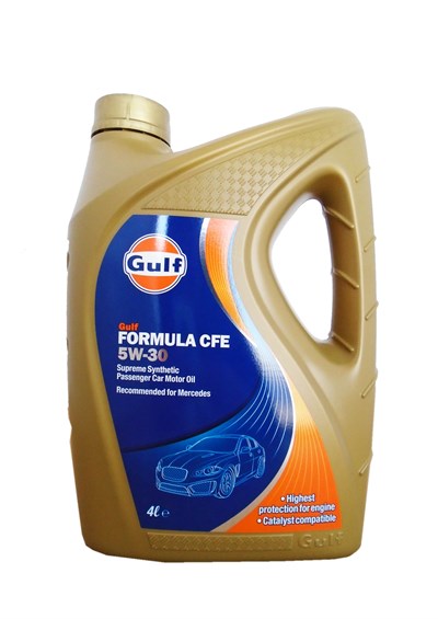 

Gulf Formula Cfe 5W30 C2/C3 4L olej silnikowy dex2