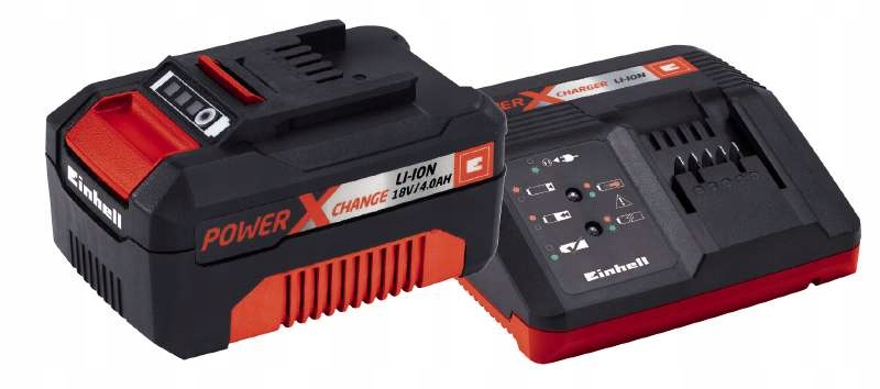 EINHELL NABÍJAČKA + AKUMUL 4Ah POWER X CHANGE 18V