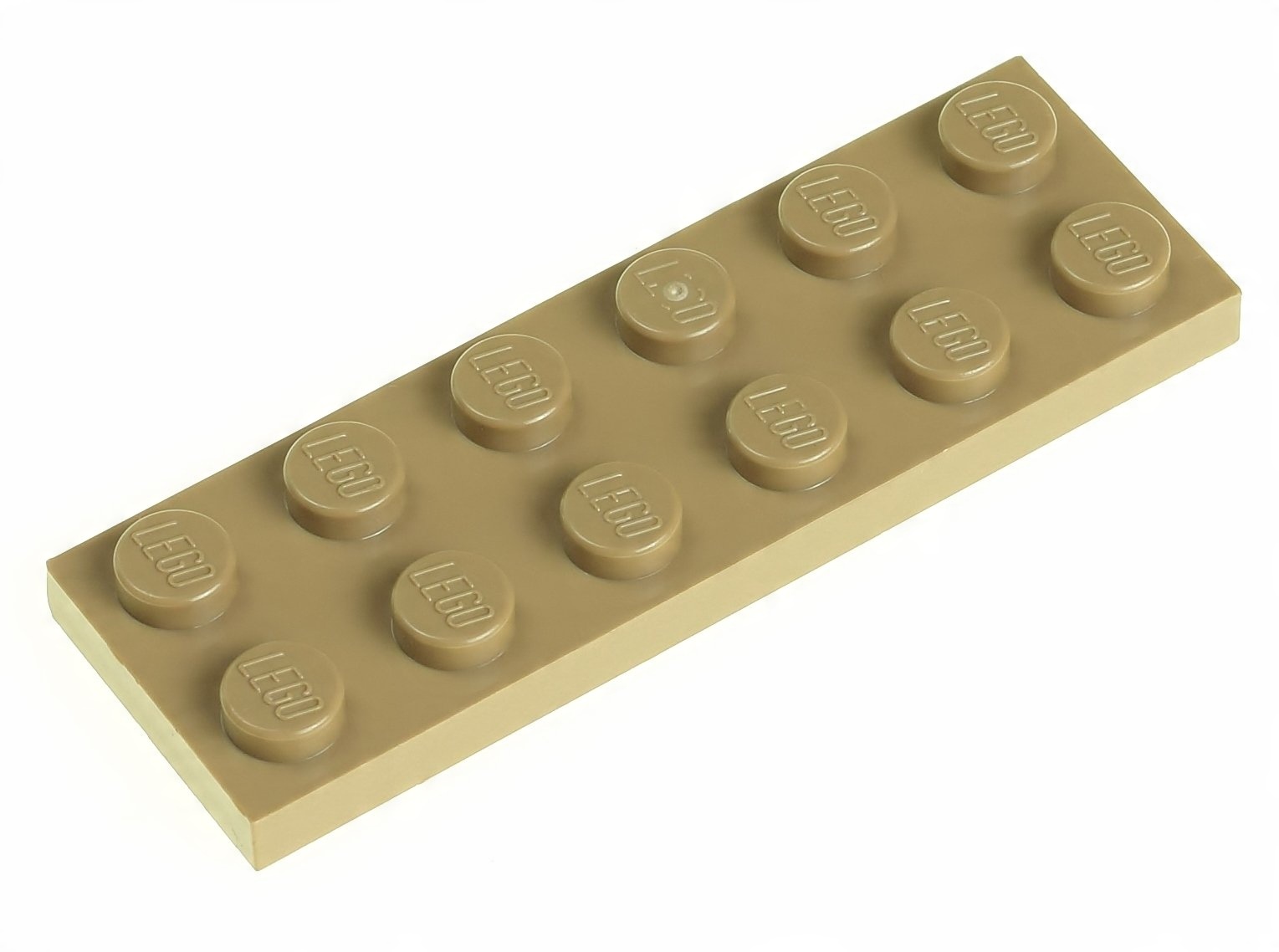 

Lego Płytka zwykła 2x6 3795 dark tan 2 szt.