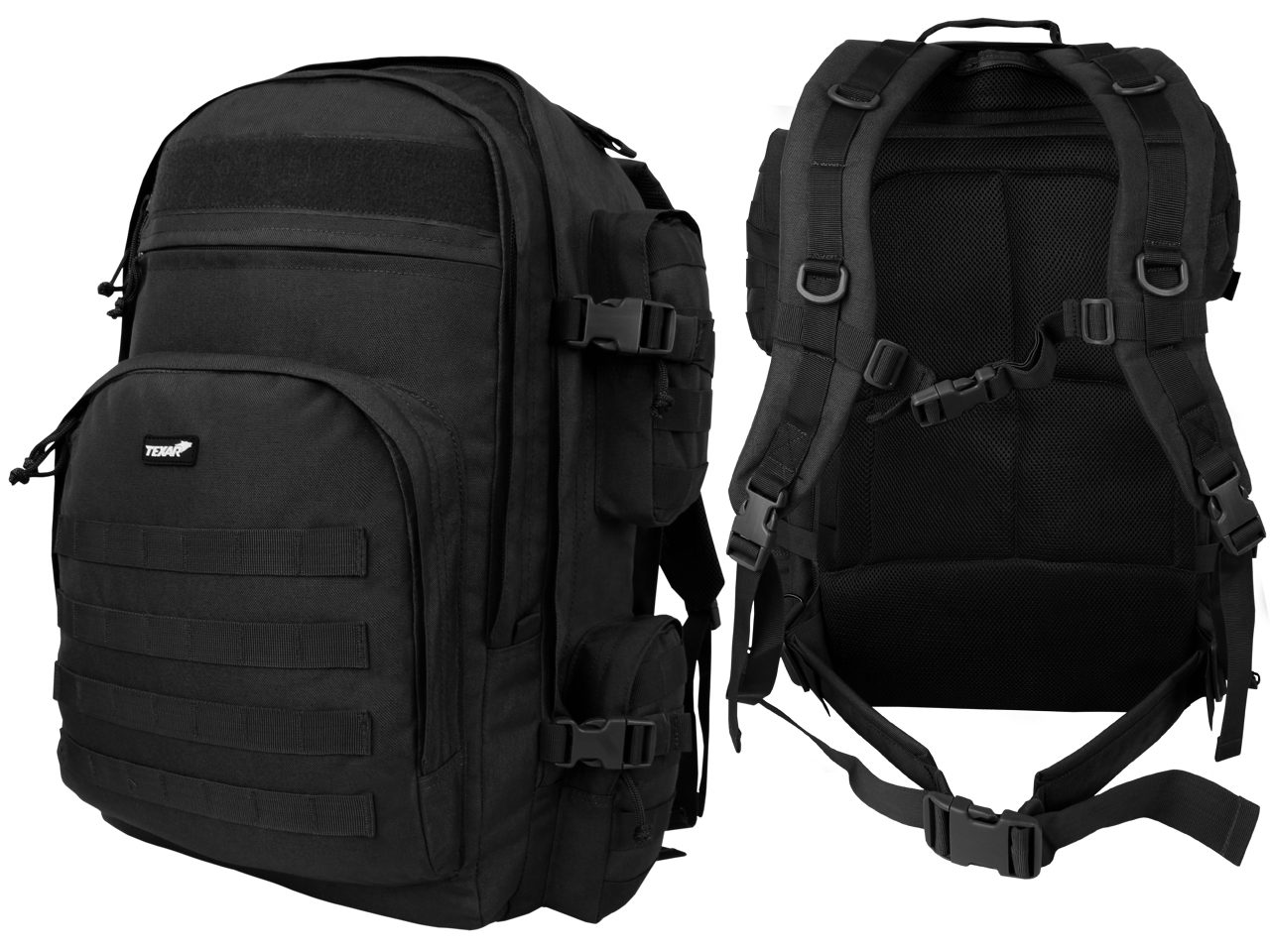 

Texar Plecak Torba Wojskowy Grizzly 65L Czarny Blk