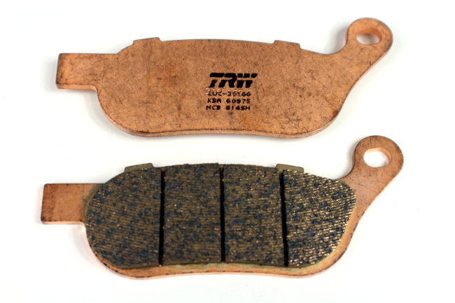 814SH - HARLEY SOFTAIL ГАЛЬМІВНІ КОЛОДКИ TRW ЗЗАДУ VS