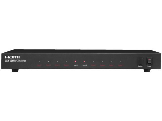 

Monacor HDMS-208 - 8-kanałowy rozdzielacz Hdmi