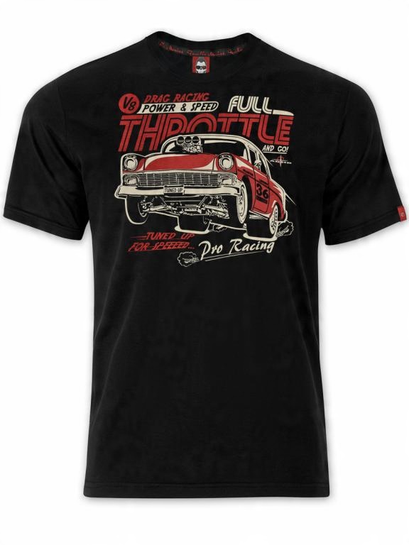 

T-shirt koszulka męska Usa hot-rod muscle car L