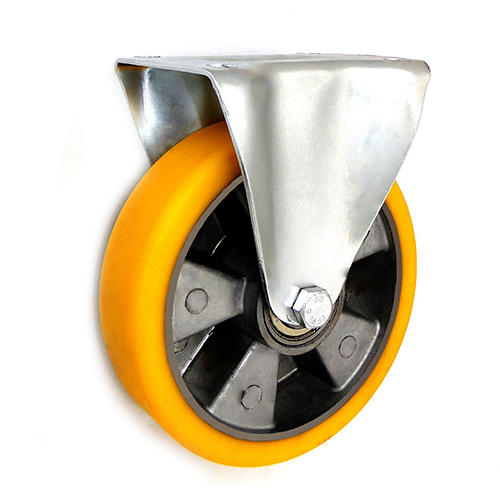 Kolečko 180 mm hliníkovo-polyuretanové, pevné