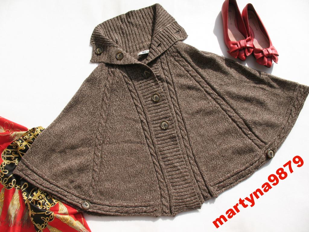 M&Co.___MELANŻOWE PONCZO 40