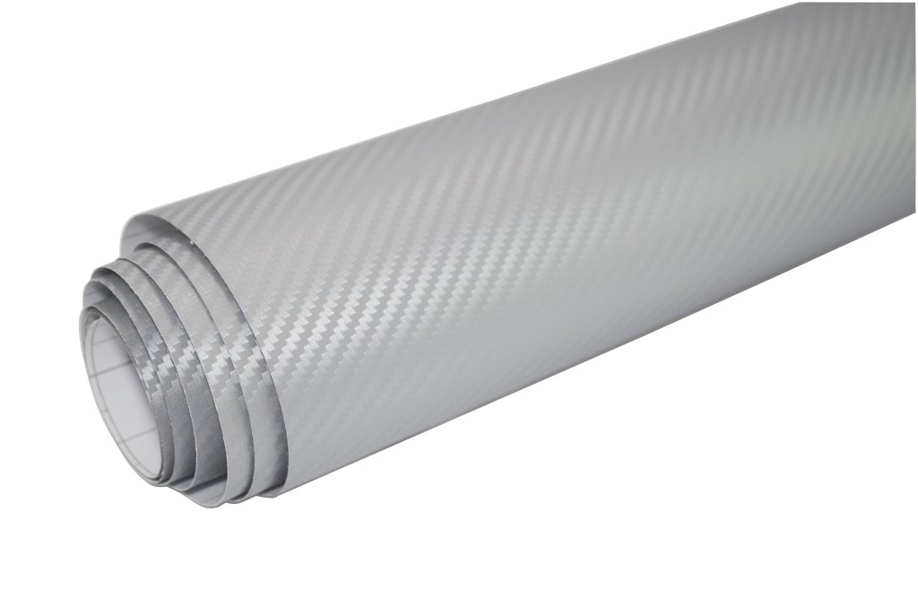 

Folia Okleina Carbon Karbon 3D Srebrna 250 x152 cm
