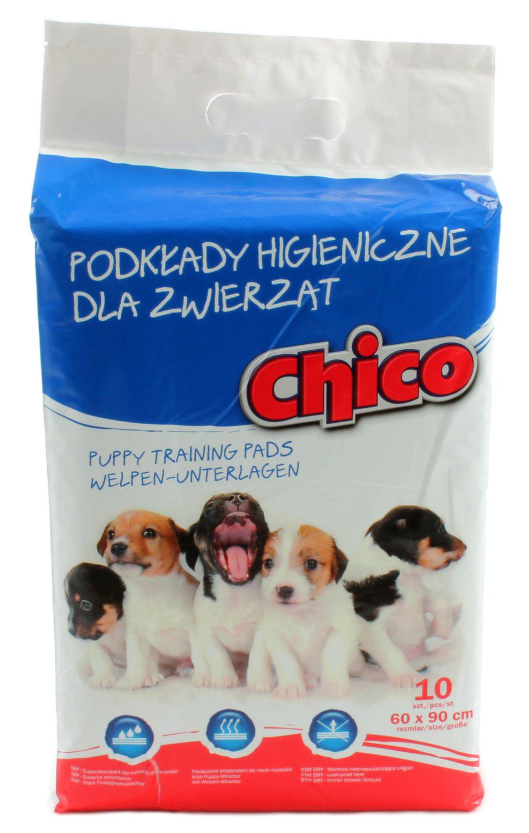 

Chico Podkłady Maty do nauki 60x90 10szt Wabik