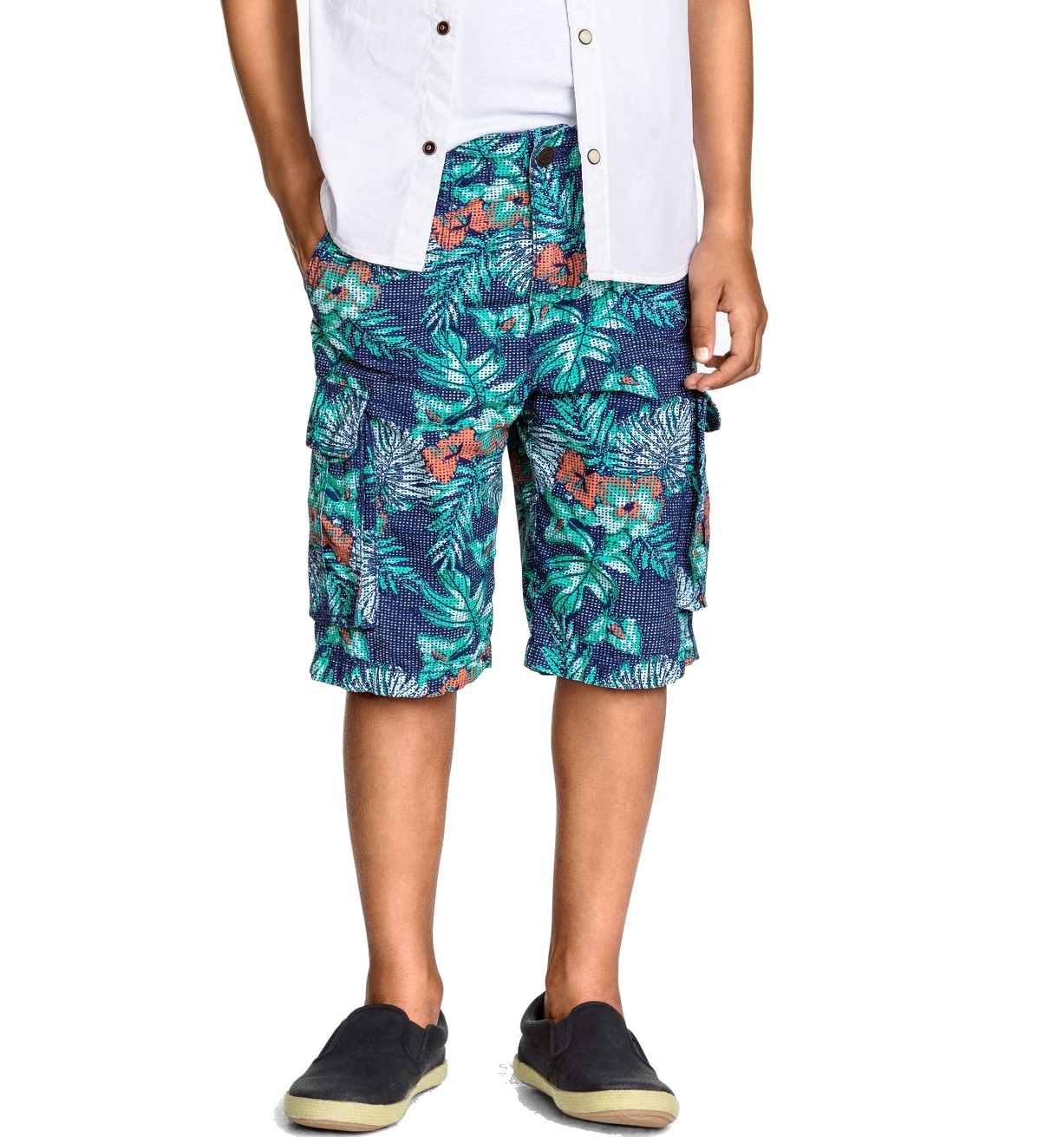 

H&m Krótkie Spodenki Bermudy Na Lato 104